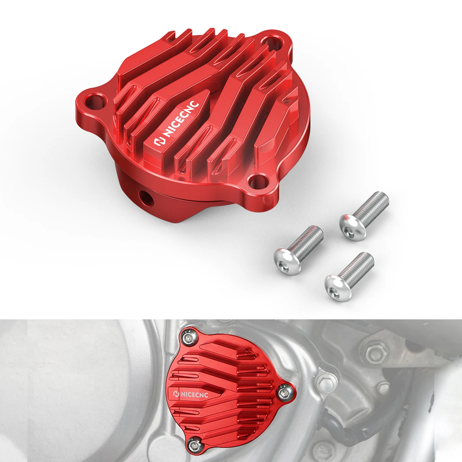 

NICECNC For Honda XR650L XR 650L 1993-2024 2023 2022 2021 2020 XR 650 L Motorcycle Aluminum Oil Filter Cover Cap Guard Protector