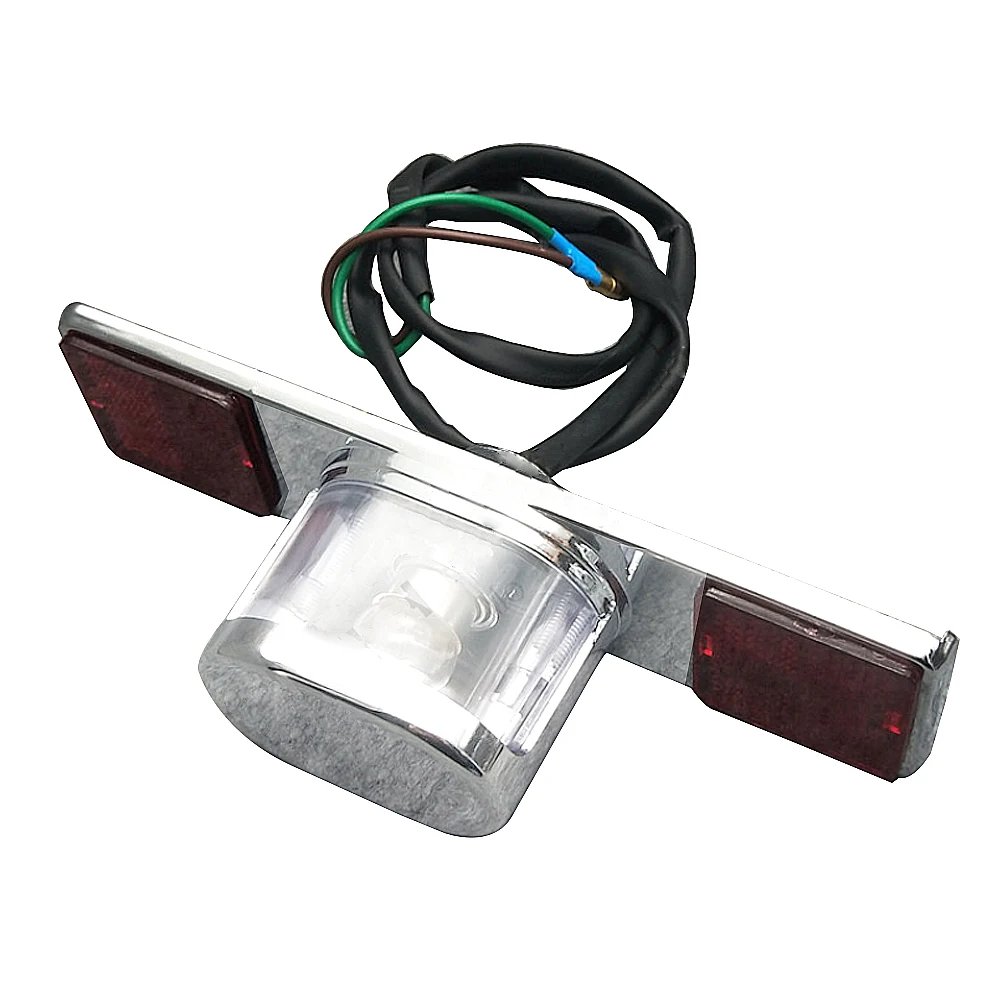 Motorcycle License Plate Light For HONDA CA250 CA 250 125 Steed 400/600 CMX250 Licence Number Plate Lamp