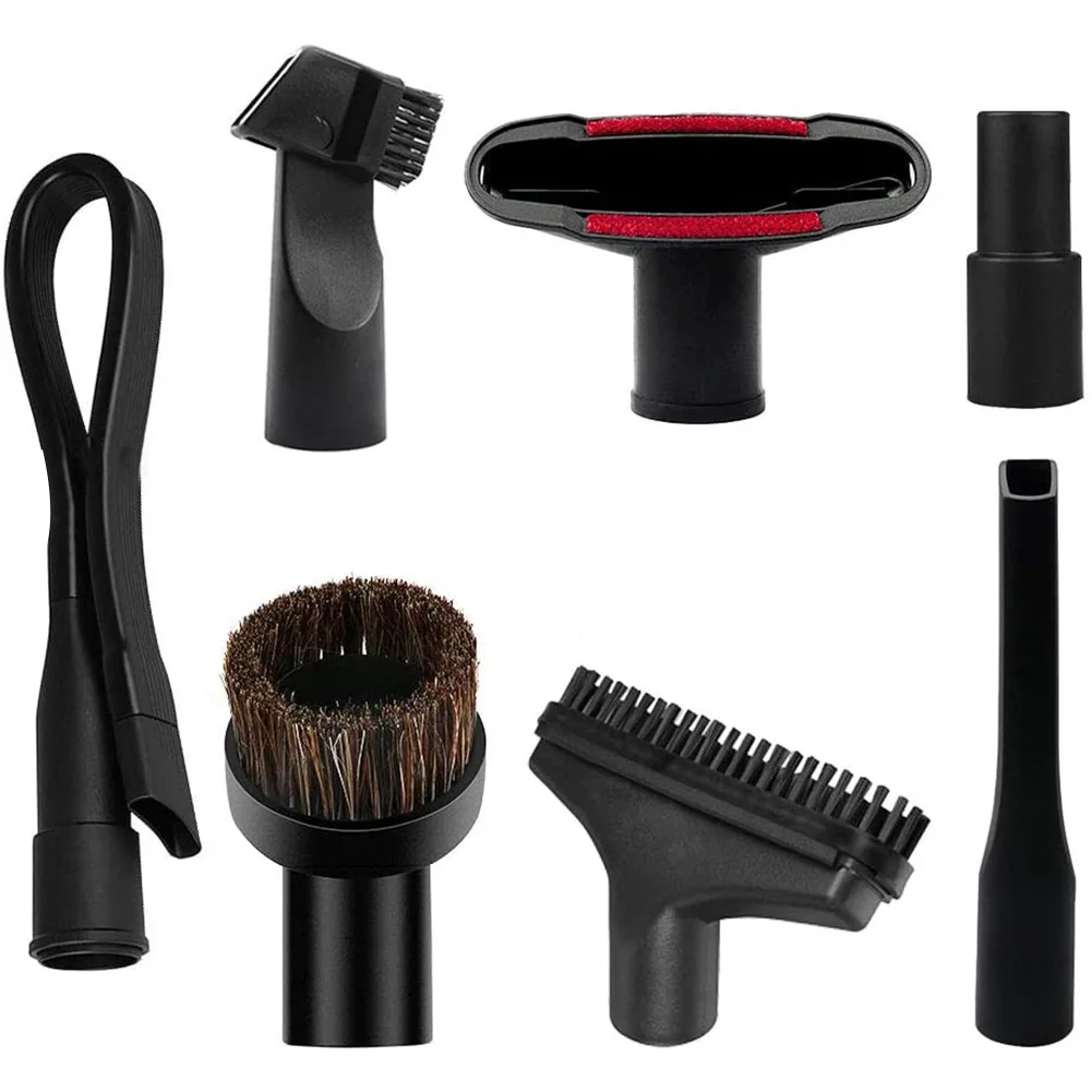 A27F-Universal Replacement 32Mm (1 1/4 Inch Vacuum Attachments) And 35Mm (1 3/8 Inch) Vacuum Accessories Dusty Brush Kit 7Pcs