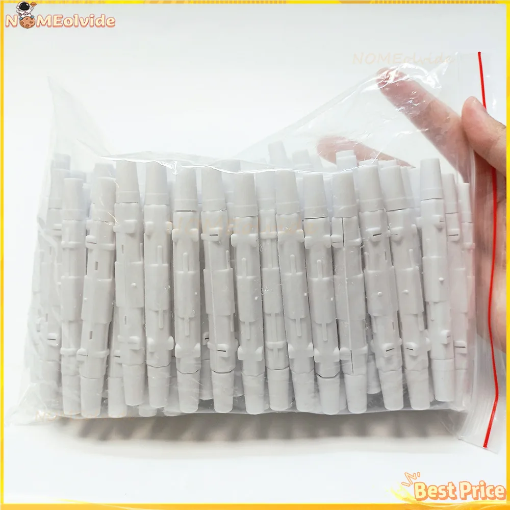 100pcs Fiber Protection Leather Wire Optical Cable Heat Shrinkable Tube Protective Box Insulating Plastic