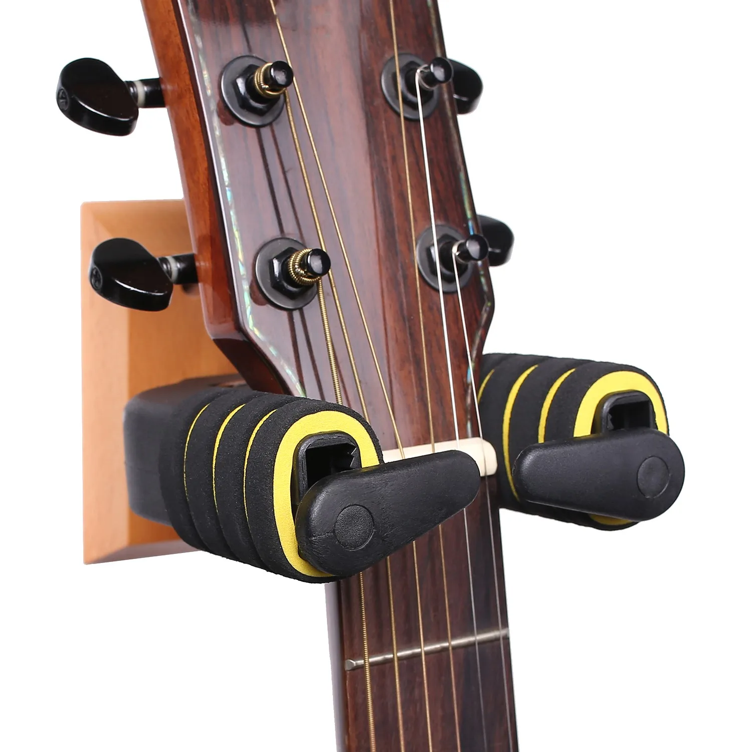 Wall Mount Guitar Hanger Automatic Locking Guitar Racks Wall Hanger Hook Holder for Acoustic Guitar Ukulele Accessories