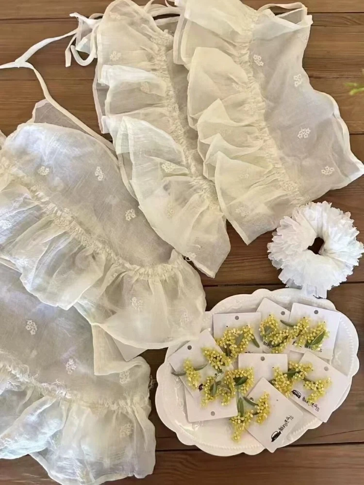 تنورة نسائية صغيرة 2025 Faldas Mujer De Moda Chic Saia بلون سادة كورية حلوة Jupe ضمادة الكشكشة لطيف Y2k التنانير قيعان جديدة