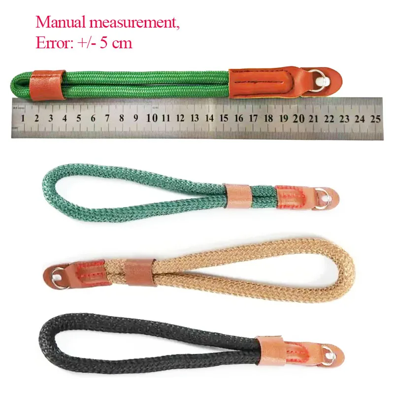 카메라 손목 스트랩, 캐논, 니콘, 소니, 후지, 라이카, 올림푸스 마이크로 싱글 오익 릴리스, 손으로 짠 로프 스트링