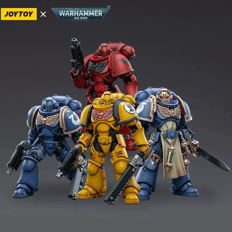 Joytoy 1/18 Action Figure Intercessors Trio Anime Collectie Militaire Model Gratis Verzending