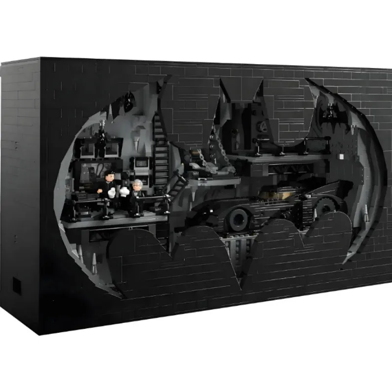 신상품 3981개 슈퍼 히어로 배트케이브 섀도우 박스 76252 클래식 블록 소년 및 성인용 크리스마스 생일 선물