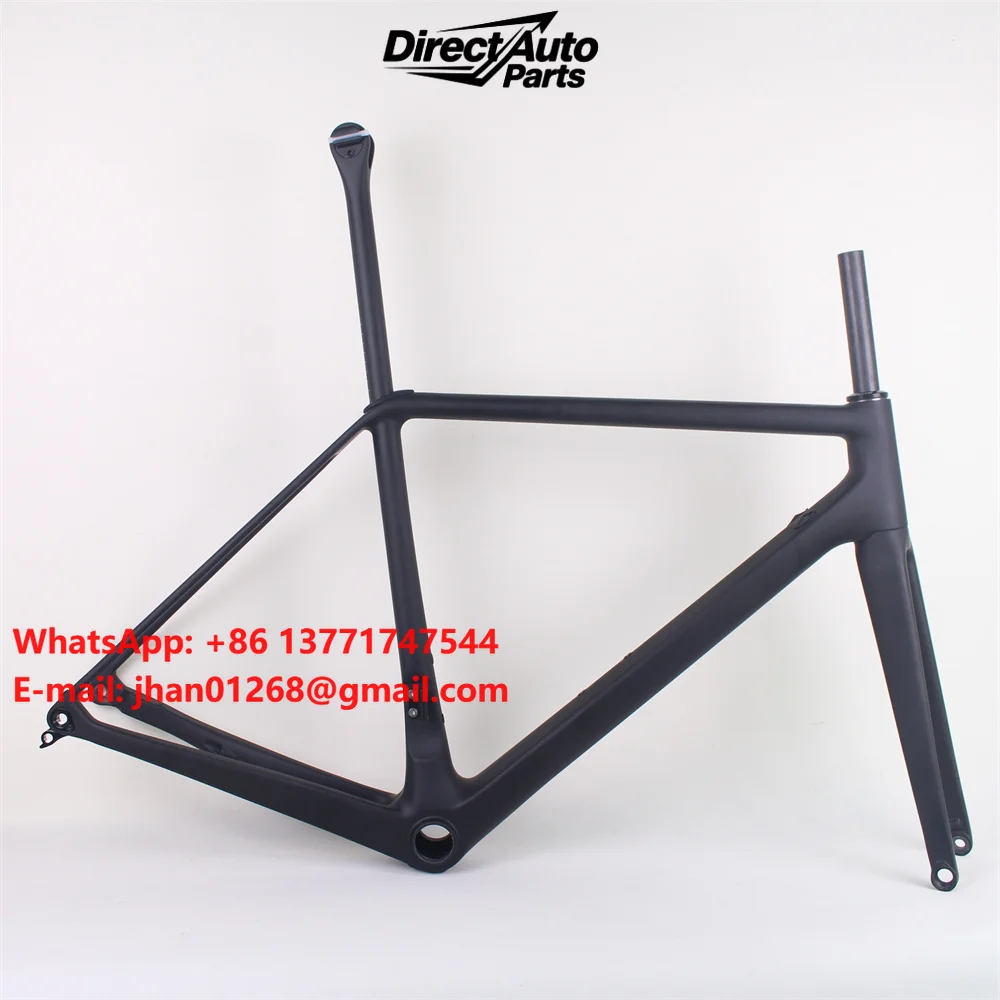 Winowsports Full Carbon Road Disc Frame Inner Cable Routing Bike Frame BB86 SL Verson T800 Carbon Road  Bicycle Frames