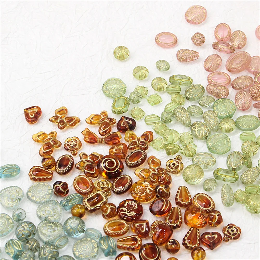 CH21 Vintage Japanese Style Ins Bead Blind Box Acrylic DIY Novice Handmade Jewelry Beaded Loose Bead Material