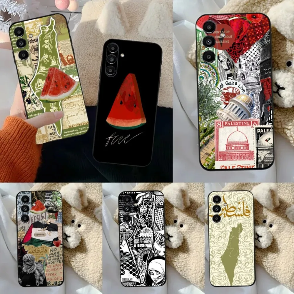 

peace gazawillbefree freepalestine Phone Case For Samsung S24,23,22,30,21,10,9,Ultra,Plus,Lite,FE,5G Black Soft Case