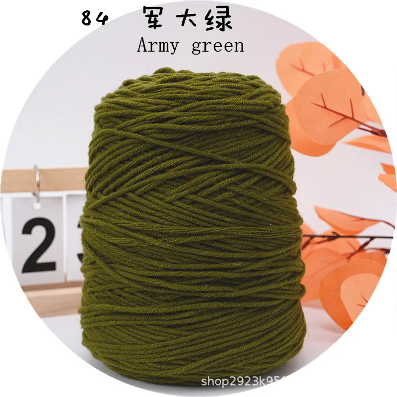 400g Tufting Gun Speciaal 8-strengs melkkatoen Acryl Uitsteeksel Lijn Poke Borduren Diy Kussen Tapijt Aangepast Tufting Garen