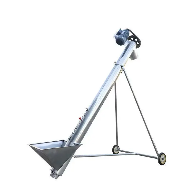 Completely Enclosed Pneumatic Conveyor Portable Bulk Grain Crop Pneumatic Conveyor Suction Machine