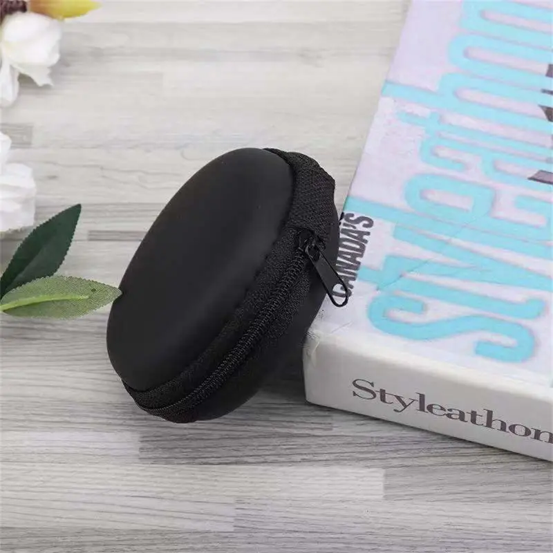 Mini Earphone Holder Case Storage Protective Box Headphone bag Earbuds Accessories Usb Data Cable Memory Card Outdoor Camping