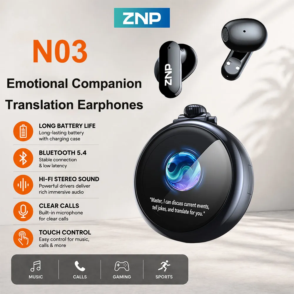 ZNP N03 Smart Earphones Test: Übersetzer-Kopfhörer im Detail