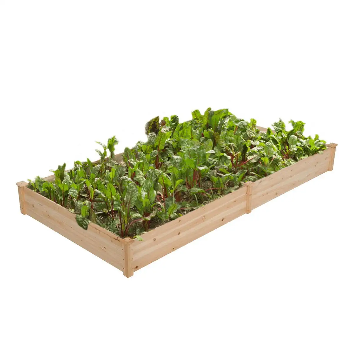 

Alden Design Cedar Garden Bed Planter Box Raised Elevated Bed ,Outdoor