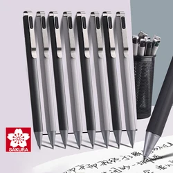 SAKURA Ballsign ID Gel Pen 0.4/0.5mm Low Center of Gravity Push-type Vintage Water Pens Business Office Accessories Stationery