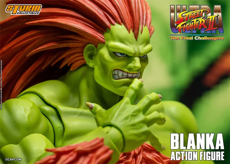 【In Stock】 Storm Toys ST Blanka Street Fighter 2 The Final Challengers 1/12 Action Figure