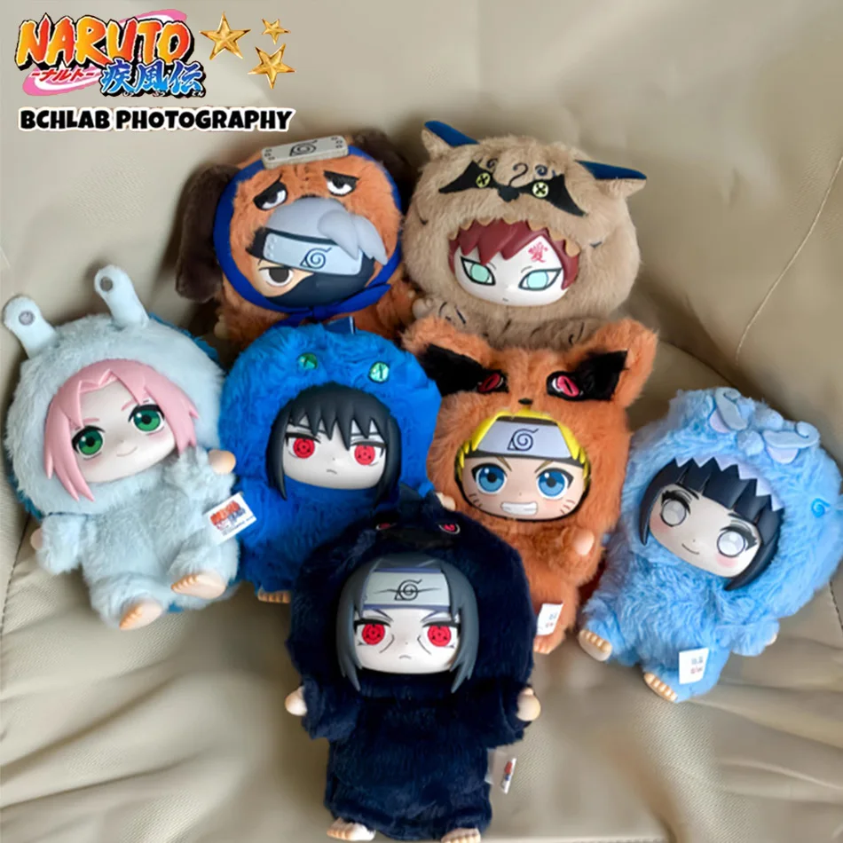 

Новинка 2025 года, хит продаж, EAKI Naruto, слепая коробка Shippuden, серия для вечеринок, Узумаки, мягкая плюшевая фигурка Shippuden, орнамент, игрушка, Рождественский подарок