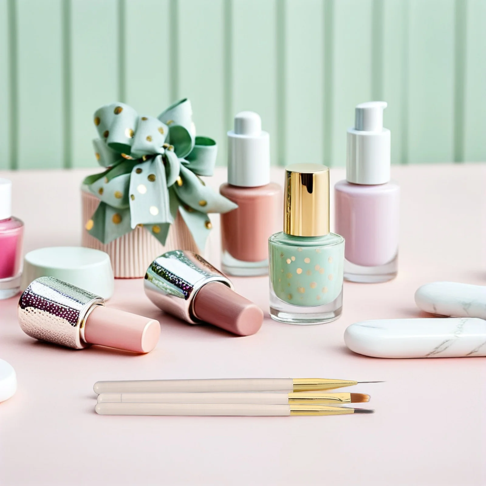 6 stücke Nail art Werkzeuge Kit Feine Spitze Liner Pinsel Für Gradienten Maniküre Stift Set Frauen Nail art Liefert Salon