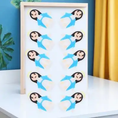 

10Pcs Mini Virgin Mary Statue Charming Religious Easter Egg Stuffers Baptism Gifts Party Favors Christian Decorations