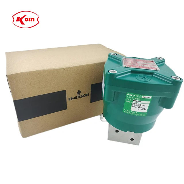 ASCO Stainless Steel NPTF 1/4 NF8327B002 Direct Operated Solenoid Valve