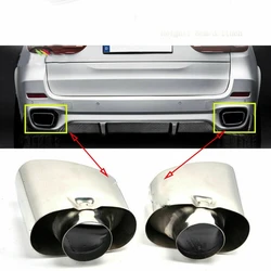 2008 2009 2010 2011 2012 2013 BMW X5 E70 E53 용 자동차 배기 깍지 머플러 튜브 스테인리스 스틸 슬립온