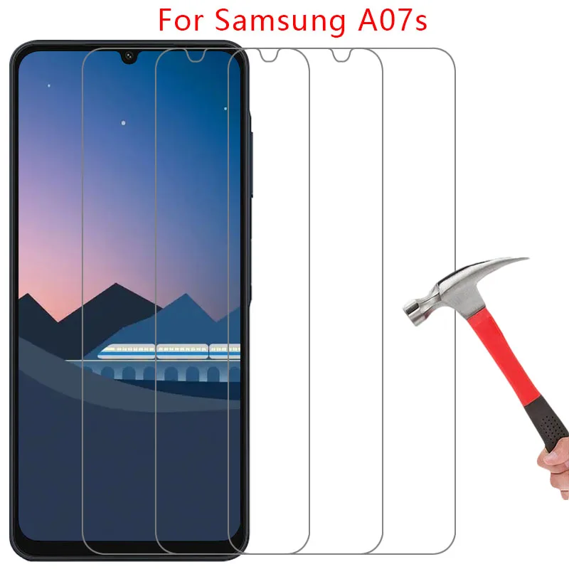 protective tempered glass for samsung galaxy a07s screen protector on samsunga07s galaxya07s a 07s 07 a07 s 5g film glas samsumg
