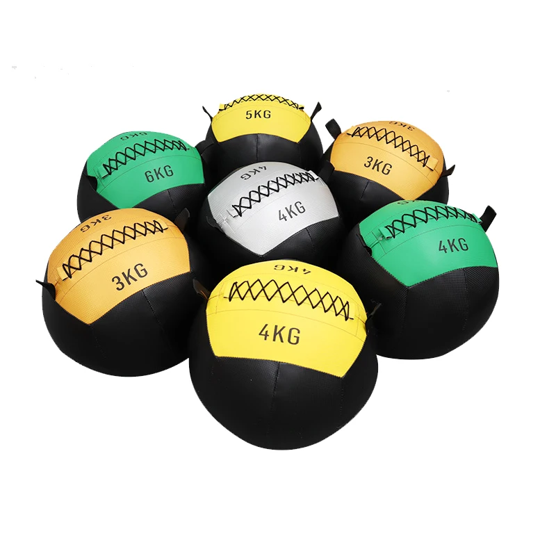 Hot sale Gym Weight Training Soft Rubber Slam Wall Exercise Fitness Cross Exercise Medicine Ball