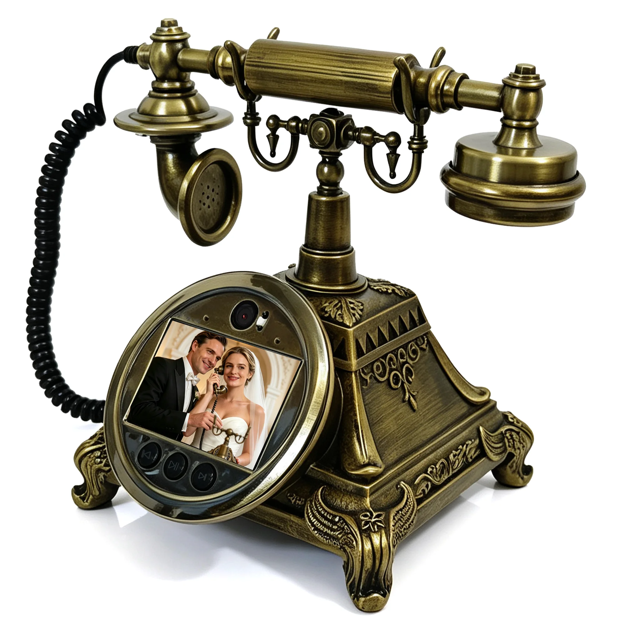 Video Guestbook Telephone Wedding Video Message Telephone Guest Video Signature Register Birthday Party Blessing Video Record