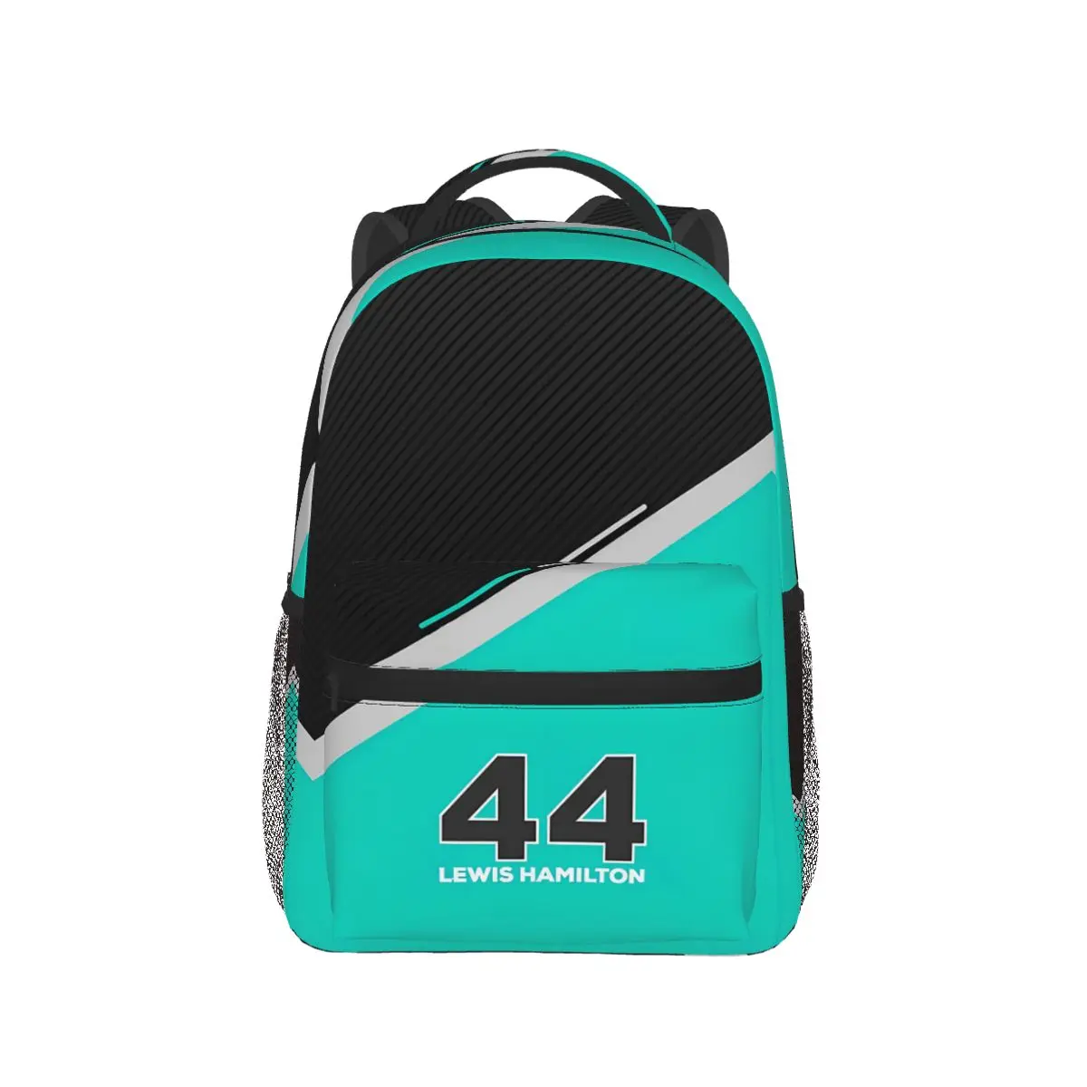 

Back To School Lewis Hamilton Kawaii Cool Backpack School Boy Girl Formula F1 Travel Backpack
