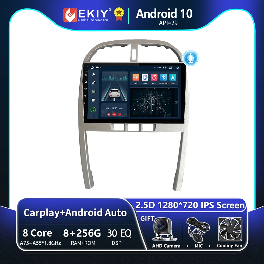 

EKIY T8 For Chery Tiggo 3 2009 2010 2012 2011 2013 Car Radio Navigation GPS Stereos Multimedia System Auto Android Carplay 2 Din