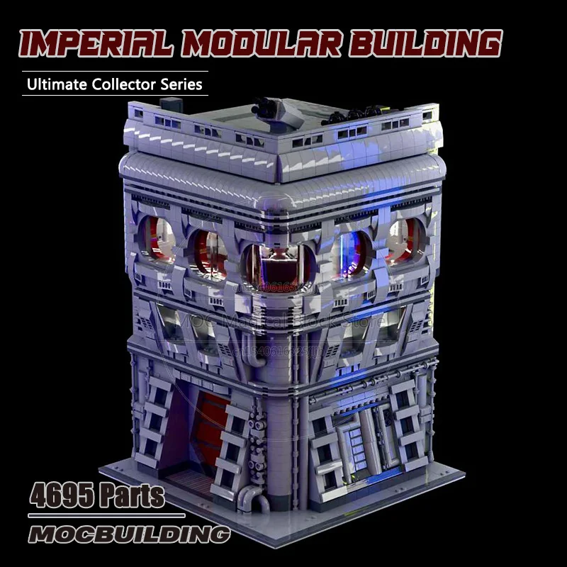 UCS Imperial Modular Movie Scene MOC Building Blocks Diorama Architecture Technology Bricks Models Collection Toys Xmas Gifts