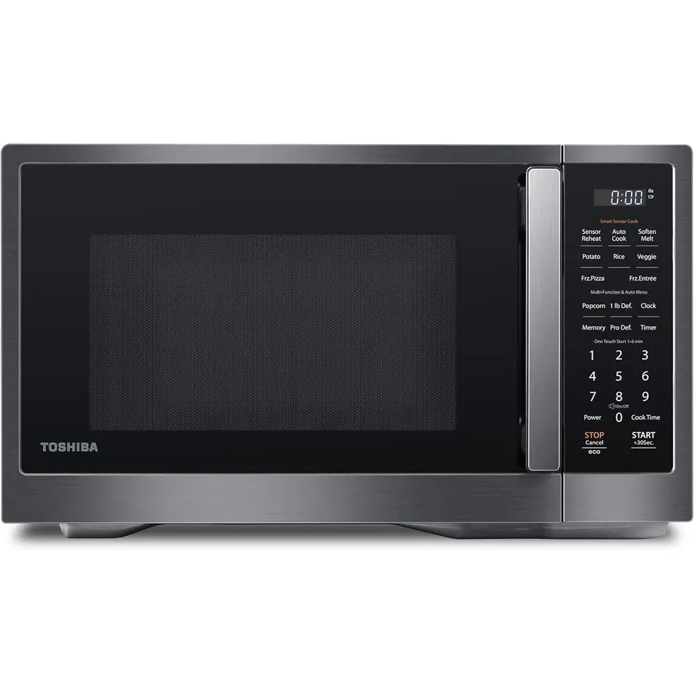 

ML4-EM12PA(BS) Countertop Microwave Oven with Stylish Design As Kitchen entials, Smart Sensor, 13 Auto Menus&Mute unction, 1.2 C