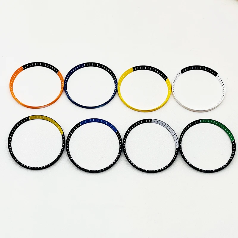 Кольцо с главой SKX007 30,5 мм подходит для Seiko SKX007 SRPD NH35, многоцветное внутреннее кольцо, мужские часы для дайвинга, детали, подарки