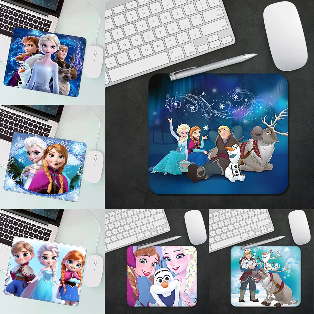 Gaming Mouse Pad Frozen Princess Elsa XS Small Mousepad For PC Gamer Desktop Decoration Office Mouse Mat Deskmat Rug