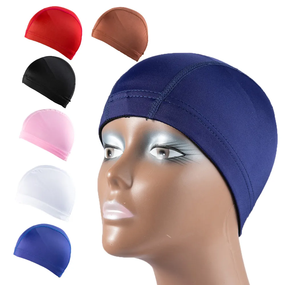 Multi Color Stretch Nylon Dome Wig Cap Comfort Liner For Wig Making Braids Salon Daily Hair Cover