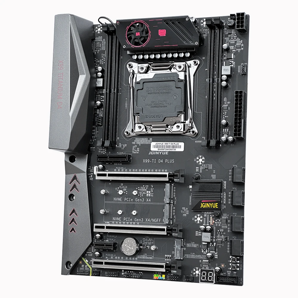 X99-ZD4マザーボードE5-2697V3 64GBメモリ　1TBSSDセット X99 マザーボードコンボ Xeon E5 2697 V4 CPU キット LGA 2011-3 2*16G