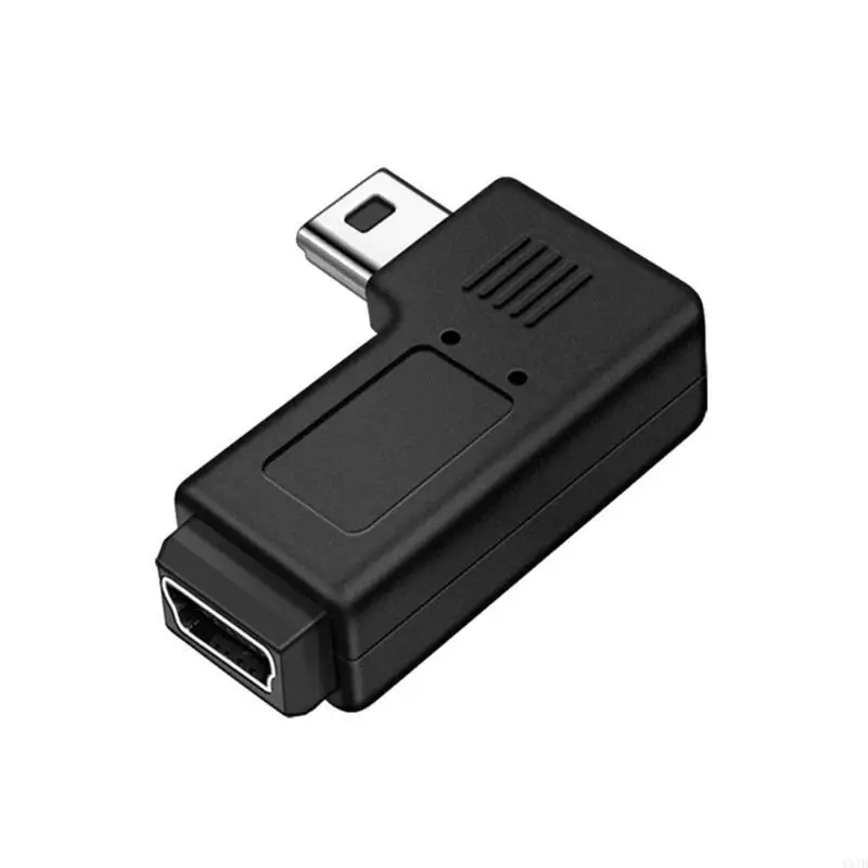 Правый левый угол мини -USB -адаптер удлинителя для телефонов и таблеток