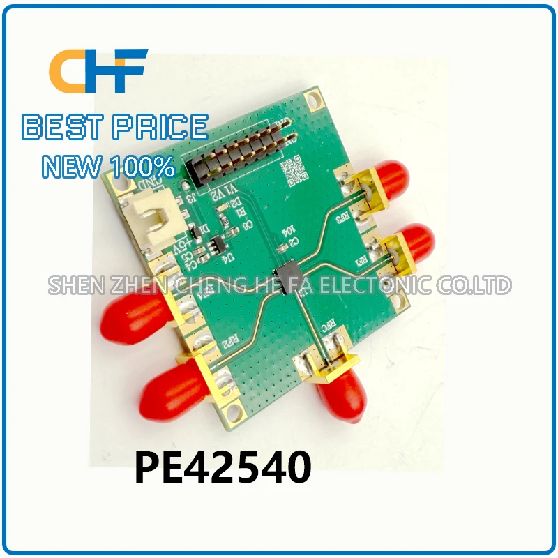PE42540 10Hz-8GHz SP4T Anti-Reflection RF Switch Module with Gold-Plated Four-Layer PCB Matching in stock