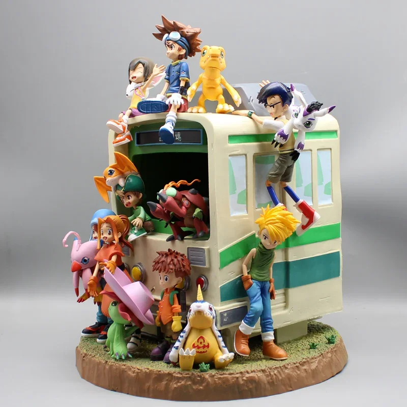 

Фигурка аниме Digimon Adventure, 34 см, Gk начальные воспоминания, Yagami Taichi ишида Ямато Takenouchi Sora Izumi Koushiro Mimi, игрушка