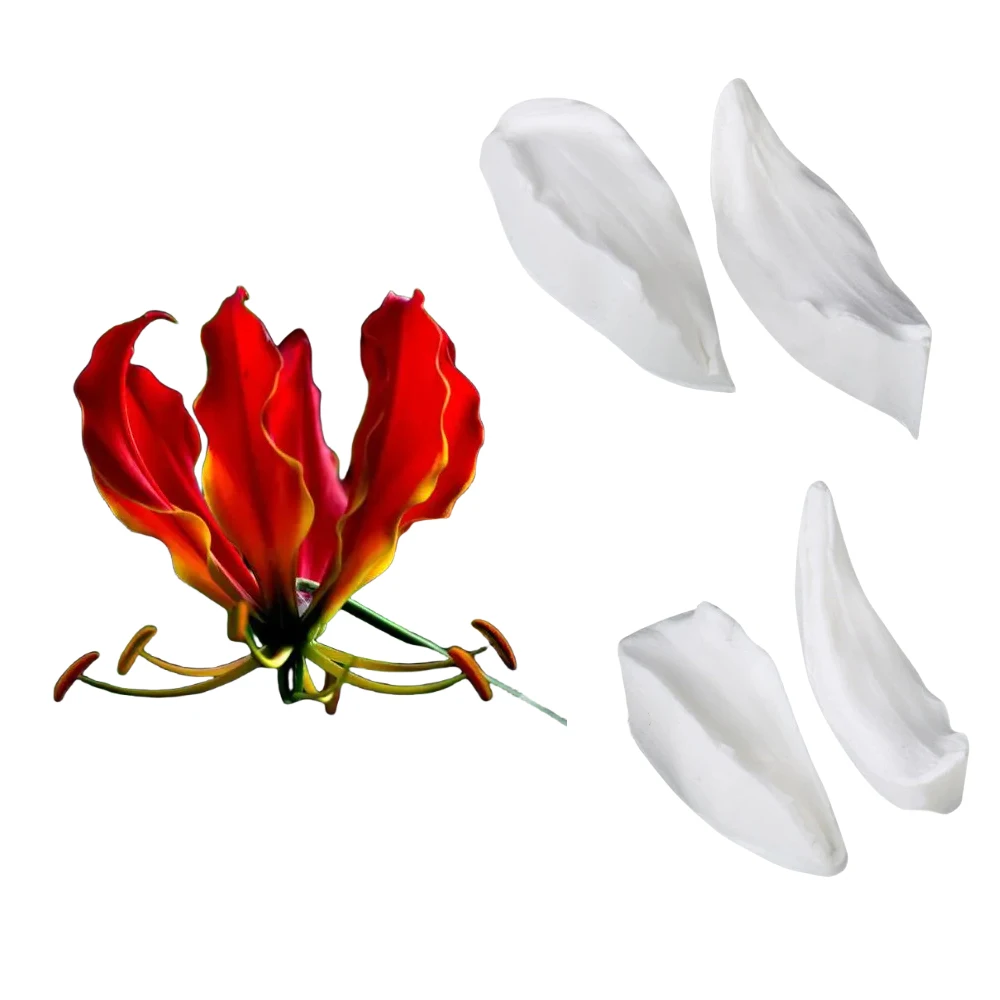 Garland Silicone Mold Sugarart Resin Earring Art Clay Craft Wax Flowers Cold Porcelain Marshmallow Decorating Tools M2833