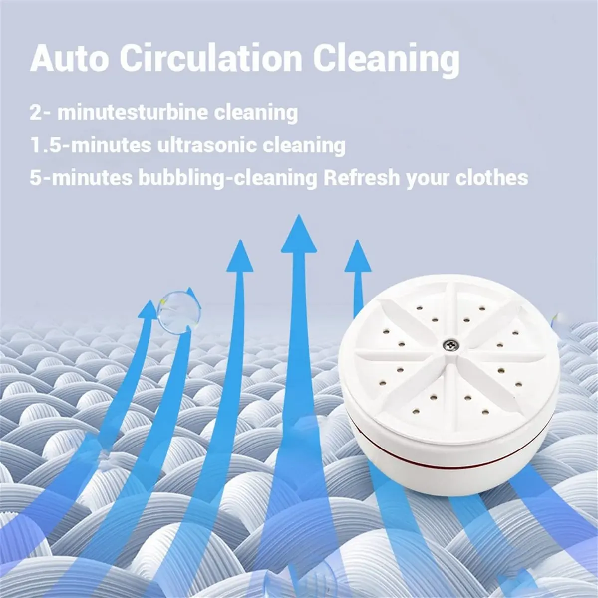 A97G Portable Mini Washing Machine, Suitable for Camping and Business Travel. Can Be Used to Wash Socks, Small Rags, Towels
