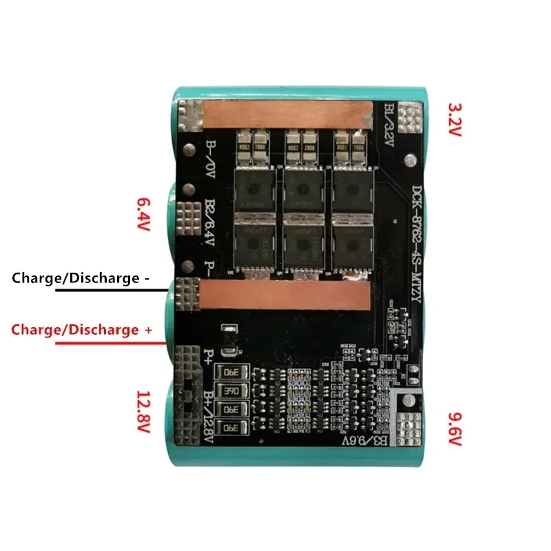 Heltec bms 4S 80A BMS Balance board สําหรับ 26650 แบตเตอรี่/พิเศษแบตเตอรี่แผ่นป้องกันสําหรับรถจักรยานยนต์ startup