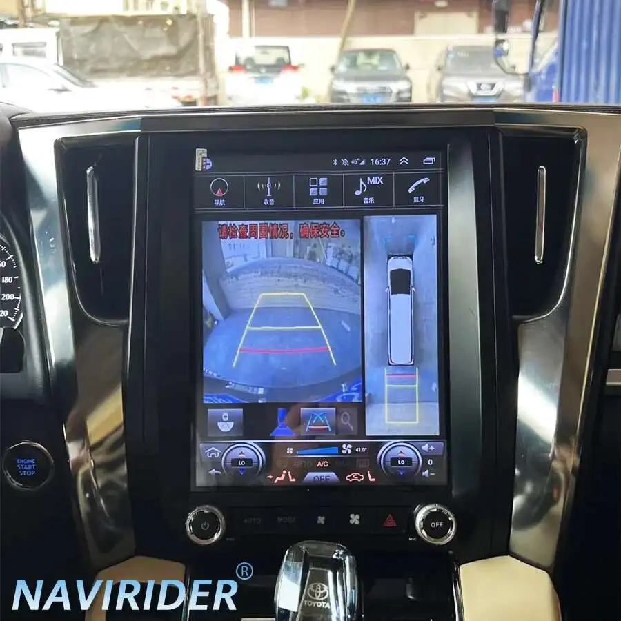 Android 15 Car Radio For Toyota Alphard Vellfire A30 2013-2018 Auto Multimedia Video Player CarPlay GPS Navigation Head Unit