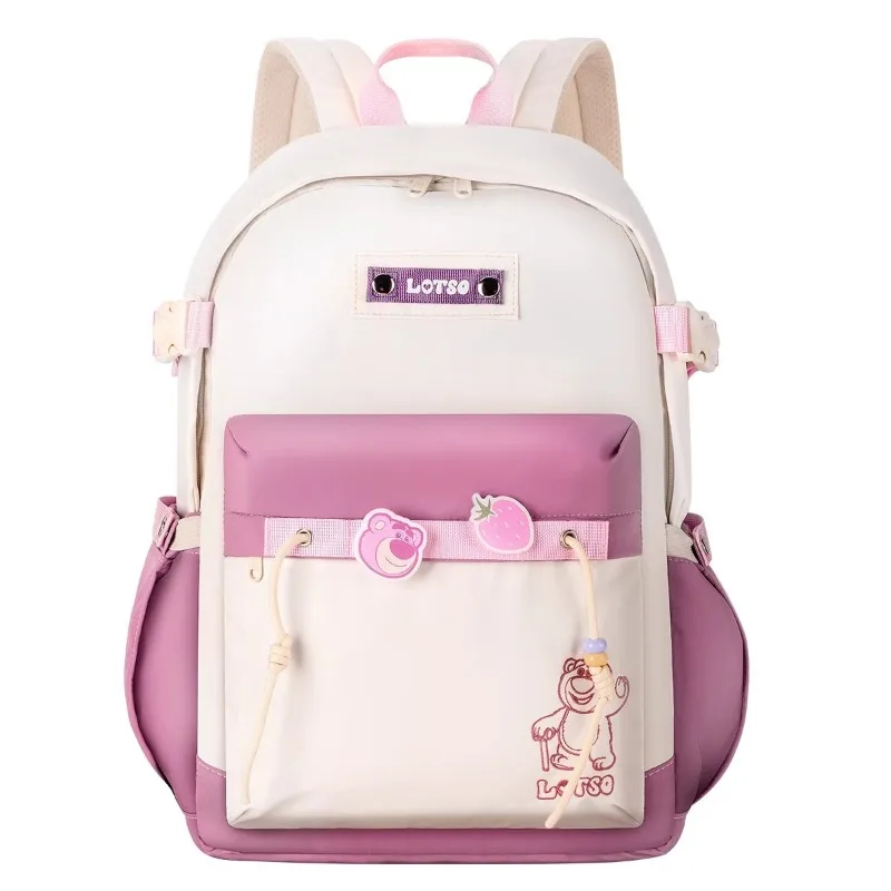 

Disney LOTSO Character Backpack Large Capacity Cute and Trendy School Bag for Elementary Middle High School Students