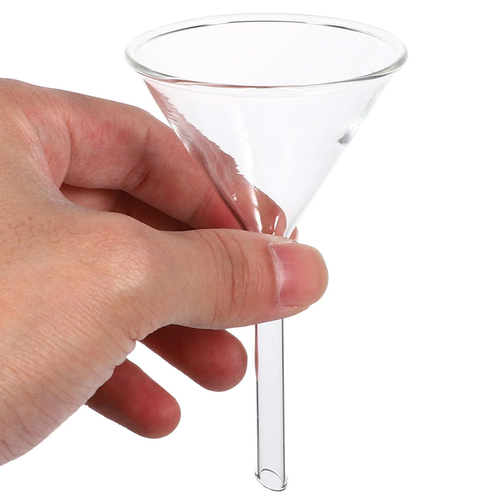 

Стеклянная воронка, твердый треугольник, толстая, устойчивая к высоким температурам, воронка для аналитической химии, лабораторный инструмент 60 мм