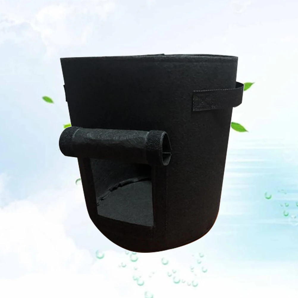 

7 Pcs Eco-Friendly Potato Grow Bags Lightweight Planting Bags With Access Flap Ideal For Home Gardening And Vegetable Growth
