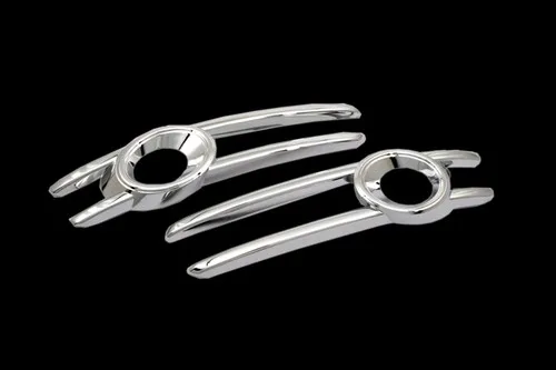 

Elegant Easy-Install Chrome Front Fog Light Cover Trim (Full Version) for Audi Q3