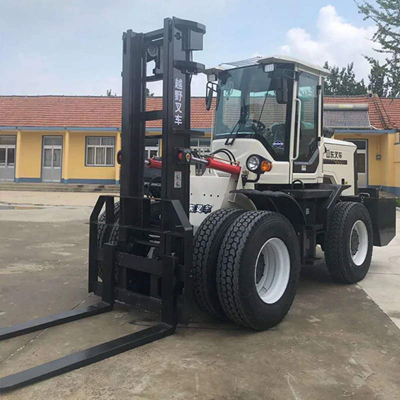 Free Shipping EPA CE Durable Forklift Tires For Rough Terrains Off-Road Forklift