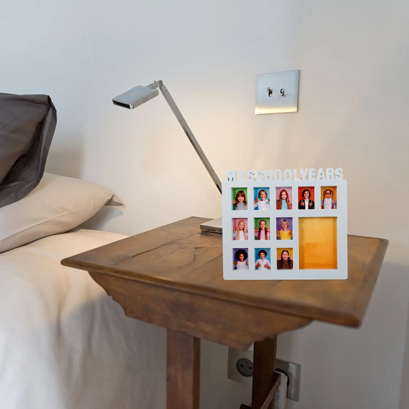 

Growth Record Photo School Year Picture Holder For Bedroom Boho Picture Frames Memories Photo Frame