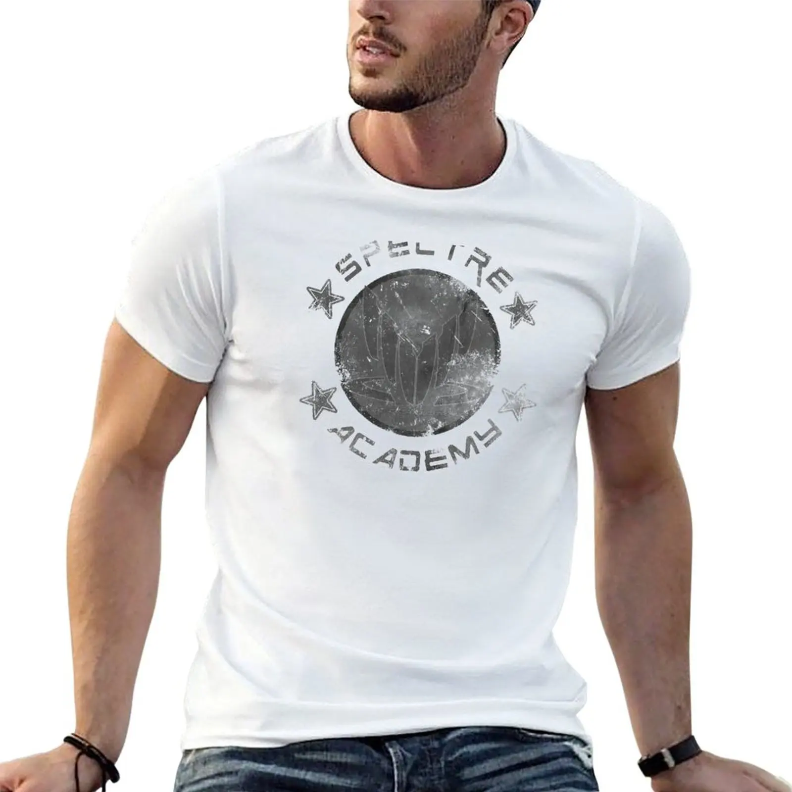 Mass Effect - Spectre Academy T-Shirt Plus Size Summer Casual T-Shirt