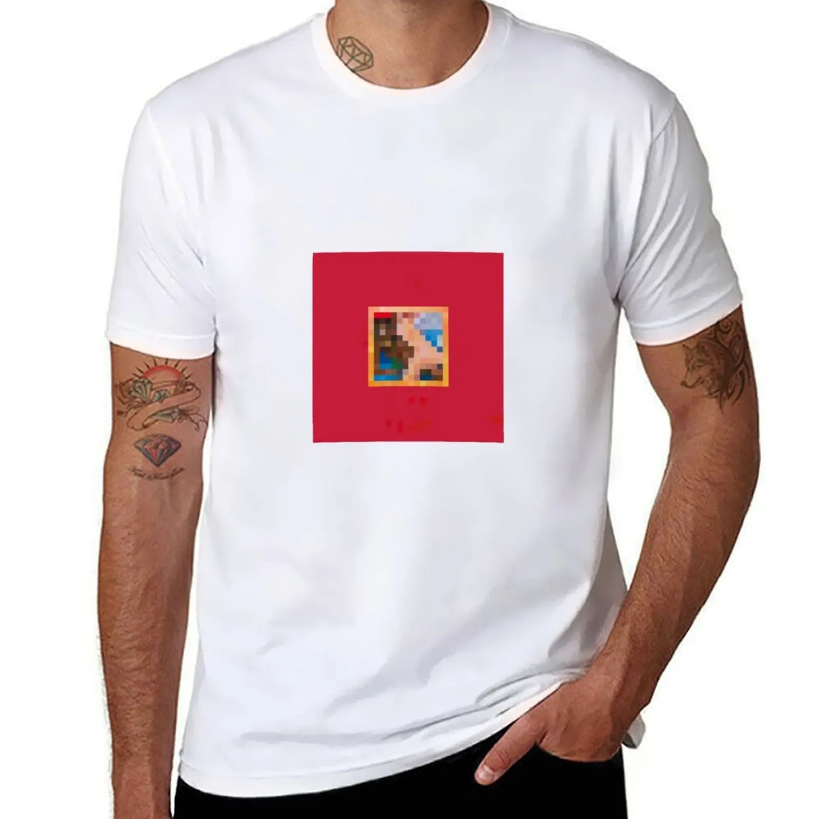 

My Beautiful Dark Twisted Fantasy T-Shirt men t shirt cotton 100% t shirt man casual T-Shirt